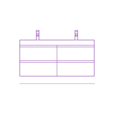 Fixtures Bathroom Vanity Ikea Godmorgon Braviken Double Vanity 4 Drawers Stencil Svg Vector, Free Vectors File